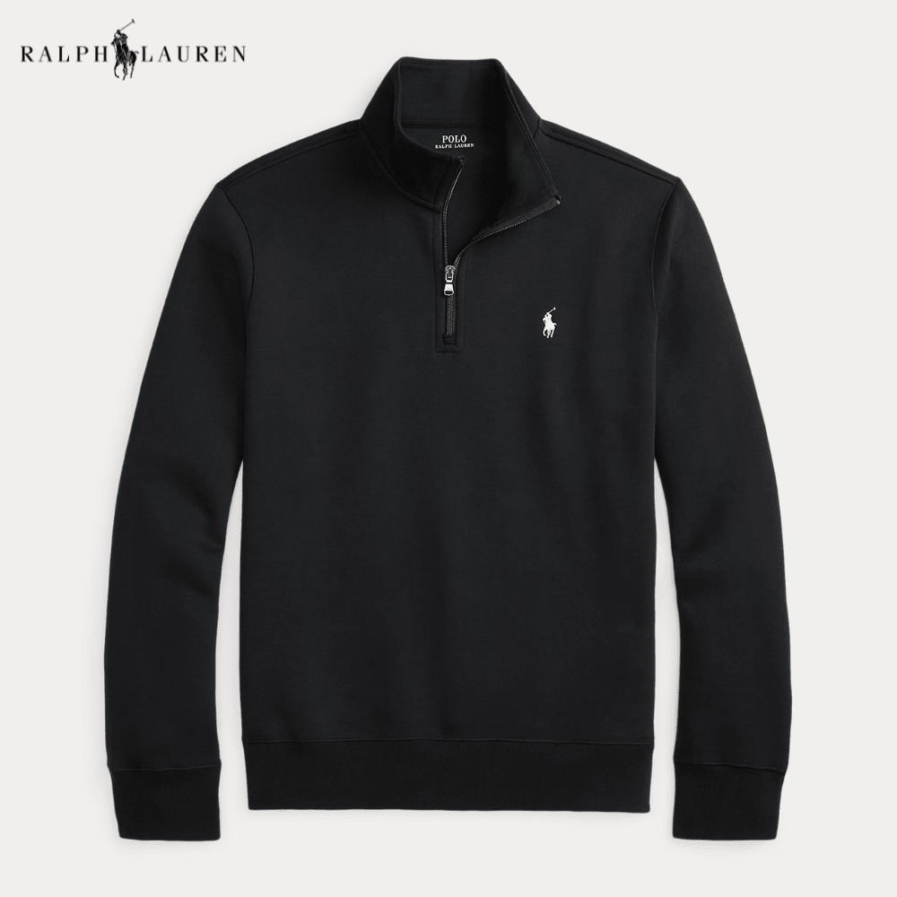 Double - Knit Quarter - Zip Pullover - Vallum
