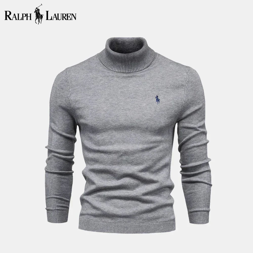 RL Turtleneck Cable - Knit Wool Knit Sweater - Vallum