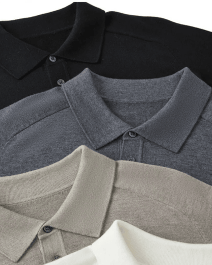 100% Premium Wool Polo - Vallum
