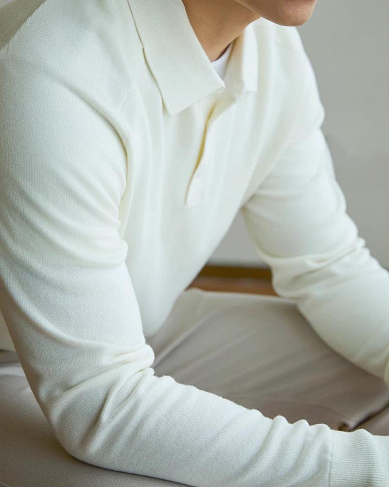 100% Premium Wool Polo - Vallum