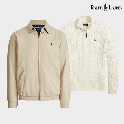 R&L Kit: Bomber Jacket + Free Quarter-Zip Sweater