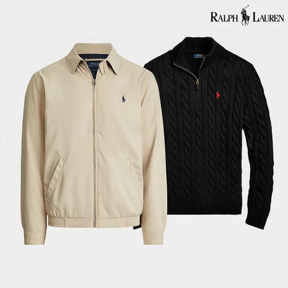 R&L Kit: Bomber Jacket + Free Quarter-Zip Sweater