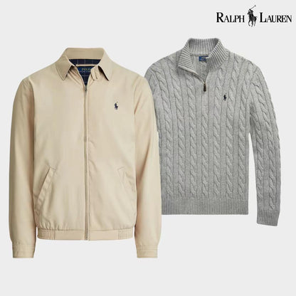 R&L Kit: Bomber Jacket + Free Quarter-Zip Sweater