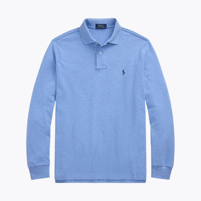 [Buy 1 Get 1 Free] RL Mesh Long-Sleeve Polo Shirt