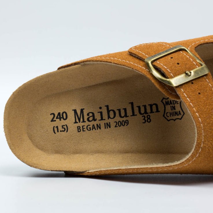 Birken California Suede Sandals for Men - Vallum