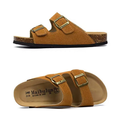 Birken California Suede Sandals for Men - Vallum