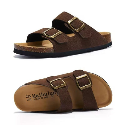 Birken California Suede Sandals for Men - Vallum