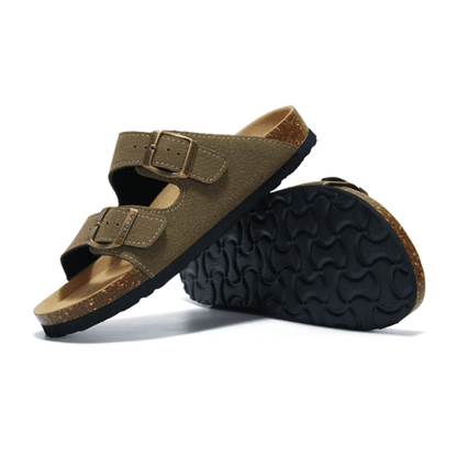 Birken California Suede Sandals for Men - Vallum