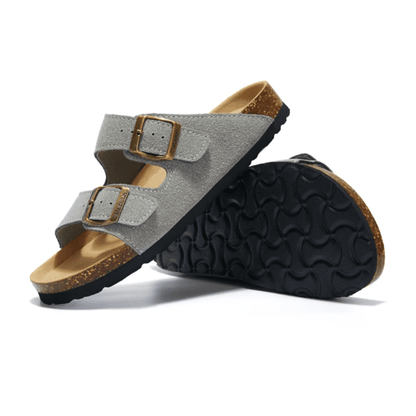 Birken California Suede Sandals for Men - Vallum