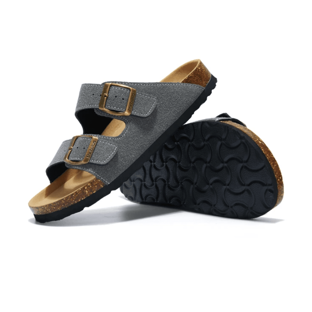 Birken California Suede Sandals for Men - Vallum