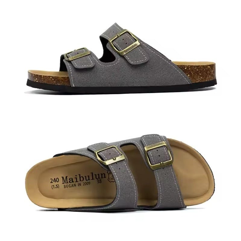 Birken California Suede Sandals for Men - Vallum