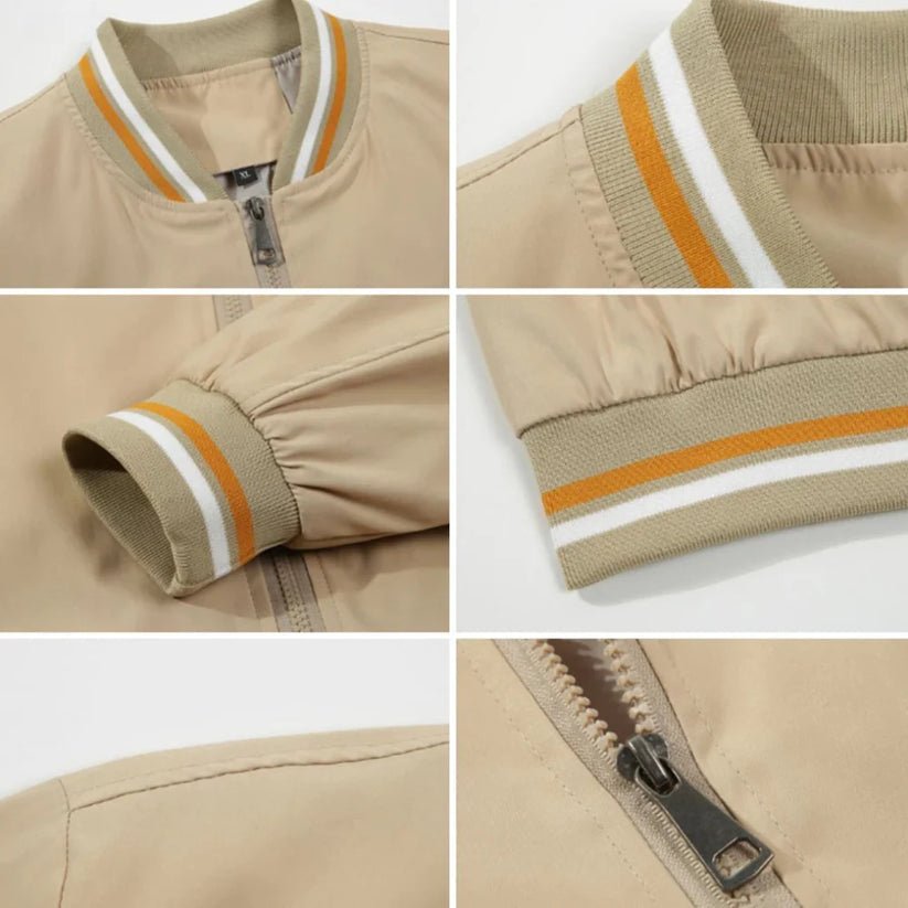 Bomber Jacket with Zip - Vallum
