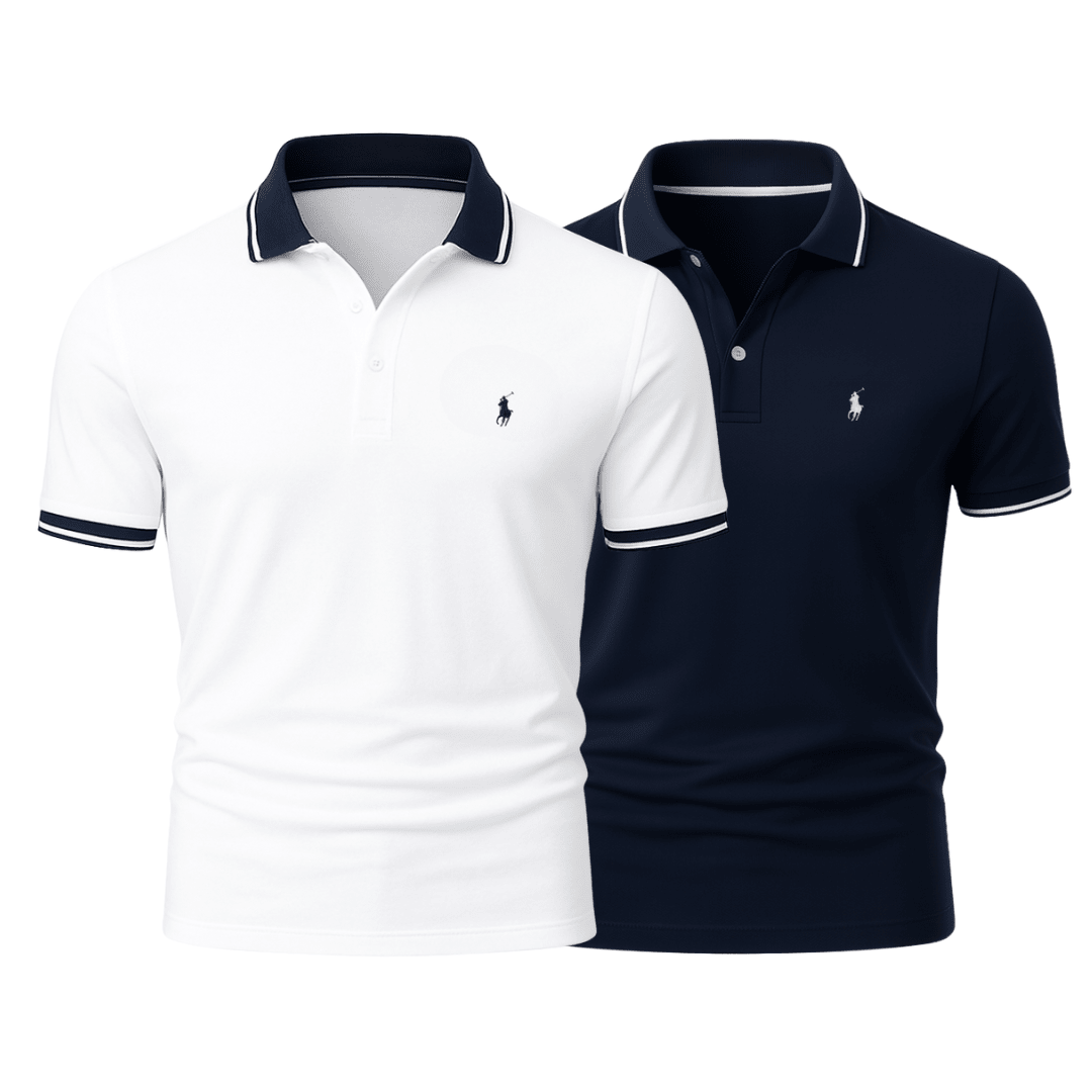 (BUY 1, GET 2) - Premiere Polo Shirt Kit – Professional Line by R&L (2 - Pack) - Vallum