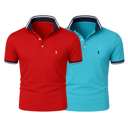 (BUY 1, GET 2) - Premiere Polo Shirt Kit – Professional Line by R&L (2 - Pack) - Vallum