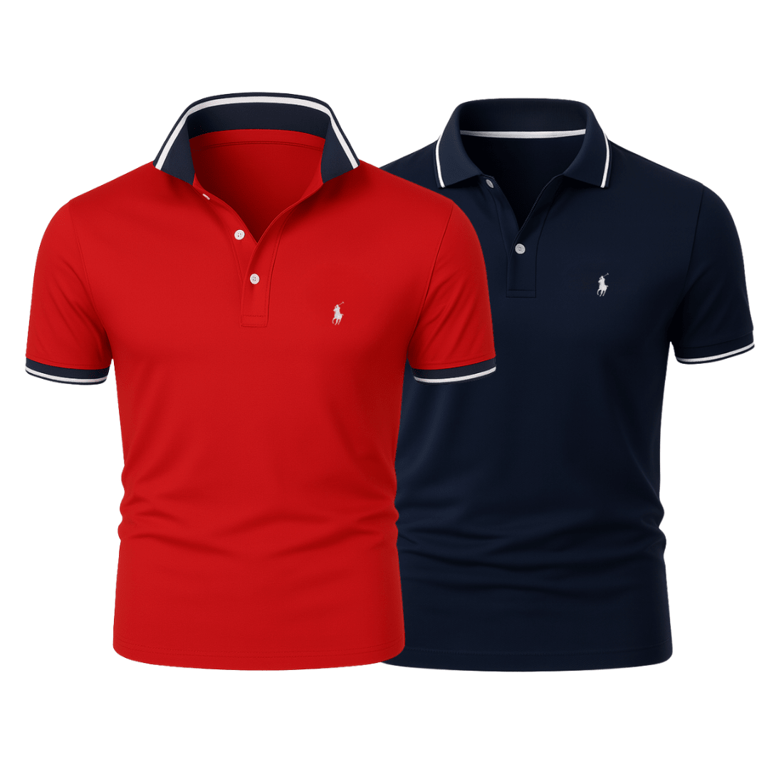 (BUY 1, GET 2) - Premiere Polo Shirt Kit – Professional Line by R&L (2 - Pack) - Vallum