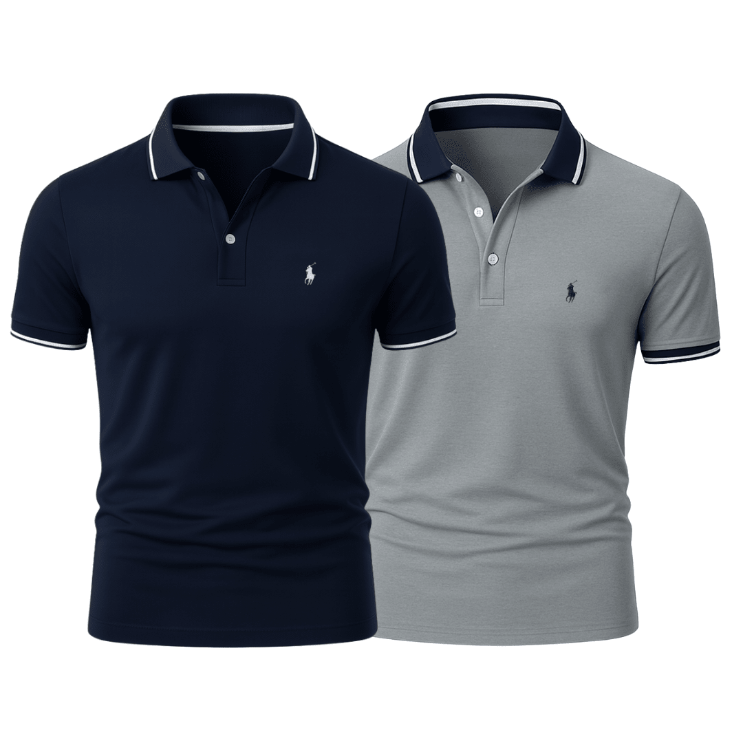 (BUY 1, GET 2) - Premiere Polo Shirt Kit – Professional Line by R&L (2 - Pack) - Vallum
