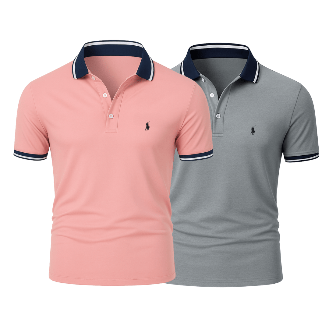 (BUY 1, GET 2) - Premiere Polo Shirt Kit – Professional Line by R&L (2 - Pack) - Vallum