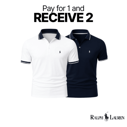 (BUY 1, GET 2) - Premiere Polo Shirt Kit – Professional Line by R&L (2 - Pack) - Vallum