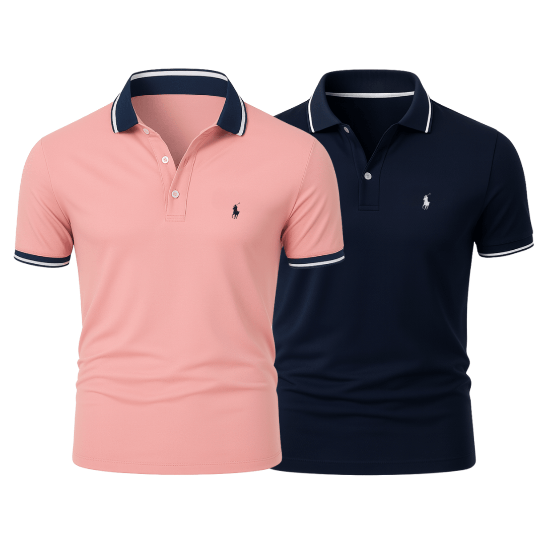 (BUY 1, GET 2) - Premiere Polo Shirt Kit – Professional Line by R&L (2 - Pack) - Vallum