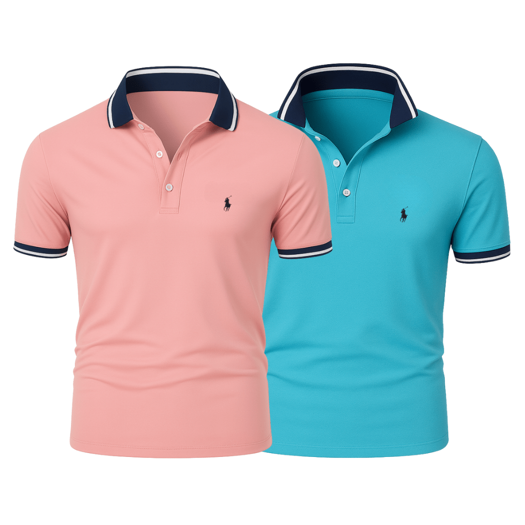(BUY 1, GET 2) - Premiere Polo Shirt Kit – Professional Line by R&L (2 - Pack) - Vallum