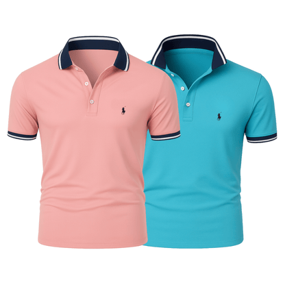 (BUY 1, GET 2) - Premiere Polo Shirt Kit – Professional Line by R&L (2 - Pack) - Vallum