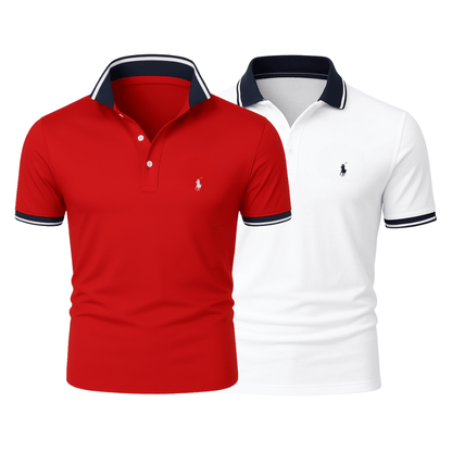 (BUY 1, GET 2) - Premiere Polo Shirt Kit – Professional Line by R&L (2 - Pack) - Vallum
