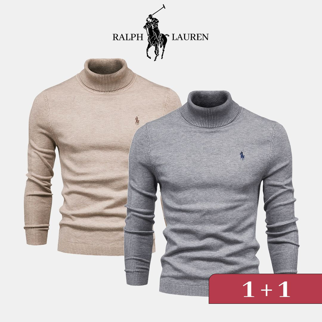 BUY 1, GET 2 - R&L 1+1 Turtleneck Sweater (CLEARANCE) - Vallum