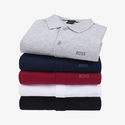 [BUY 3, GET 5] Kit 5 Polo Boss Essential - Vallum