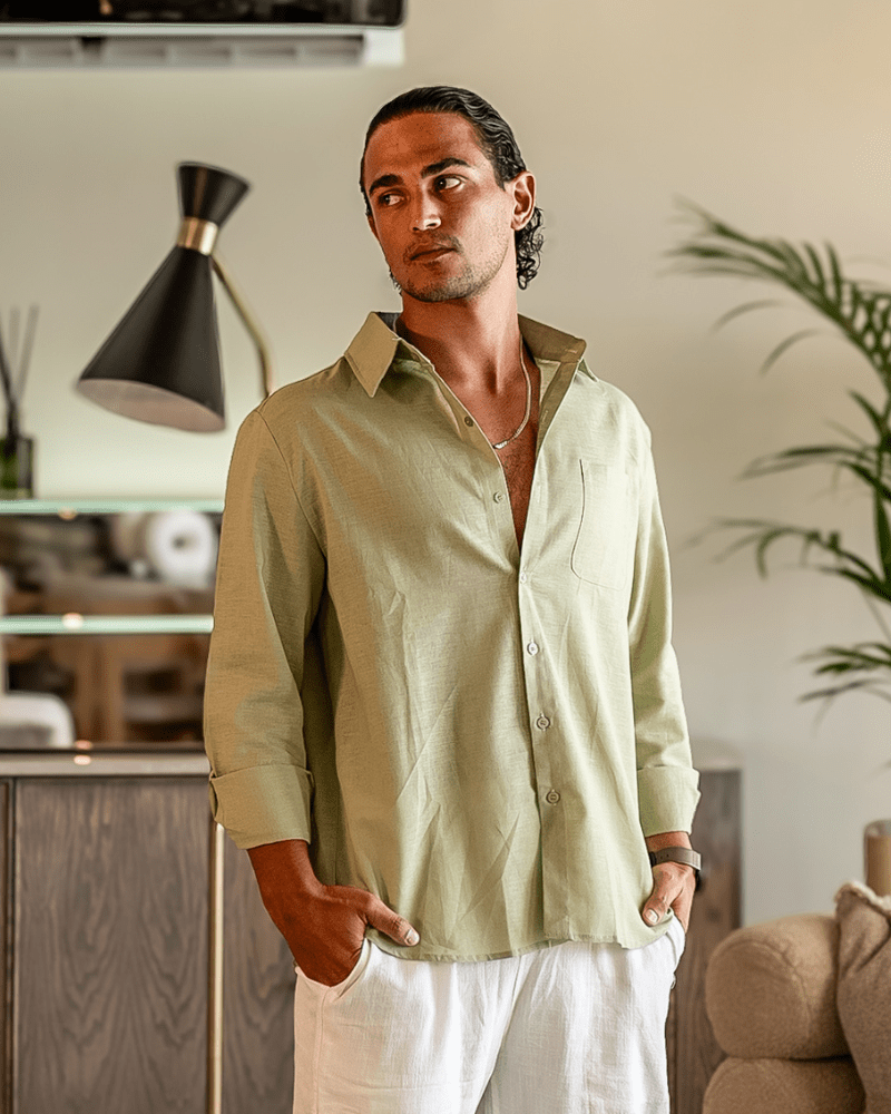 Cape Town - 100% Linen Shirt - Vallum