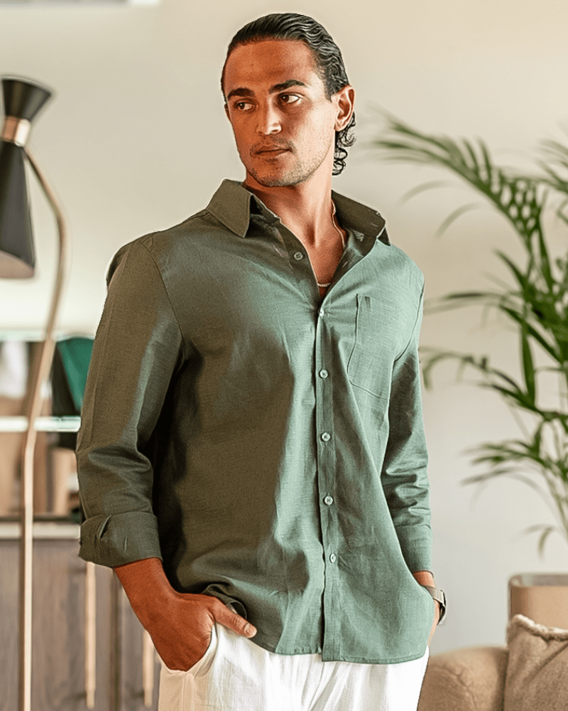 Cape Town - 100% Linen Shirt - Vallum