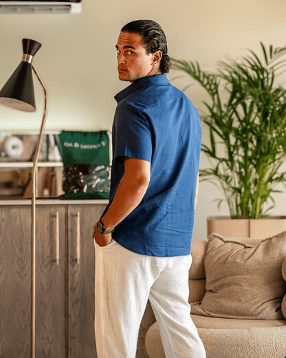 Cape Town - Linen Shirt (Shortsleeve) - Vallum