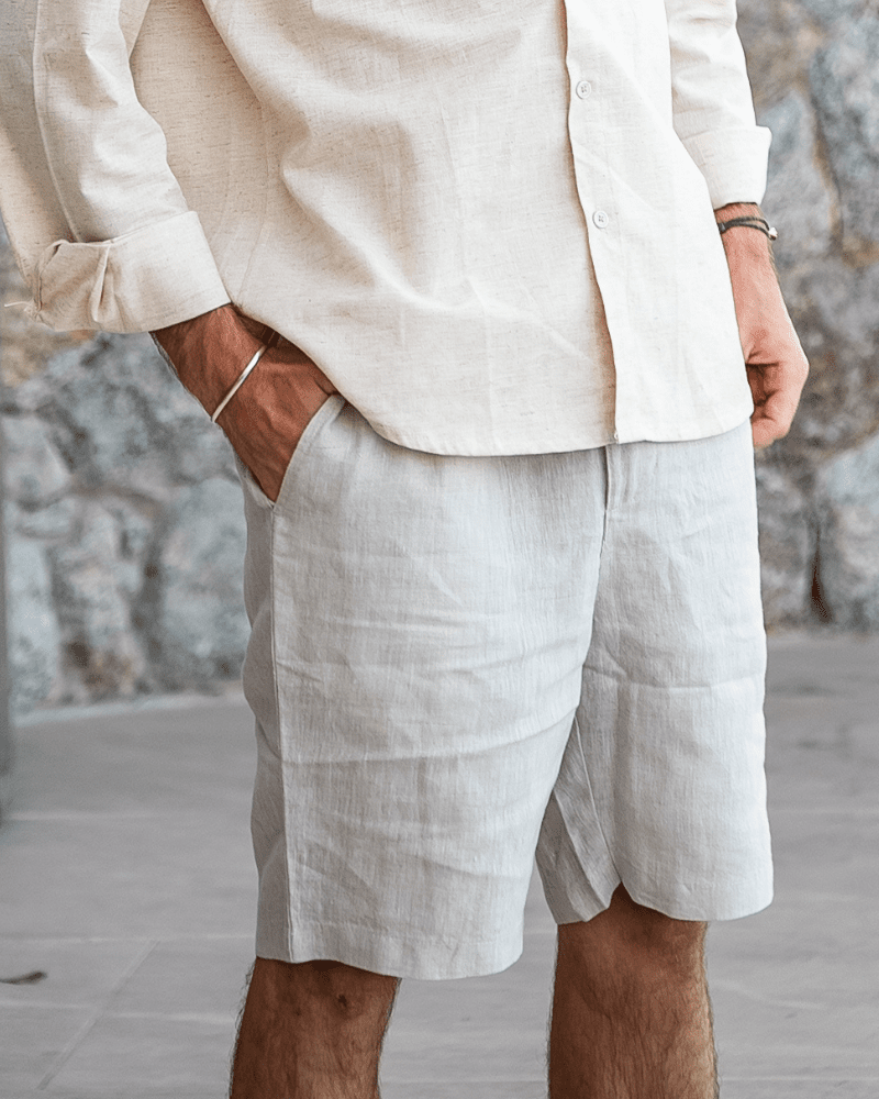 Casablanca - Premium Linen Shorts - Vallum