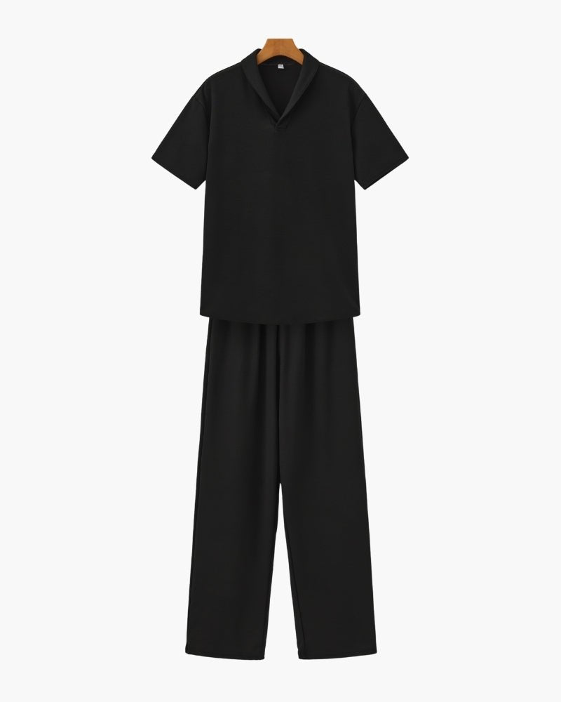 Cotton Polo & Pantalon Set - Vallum