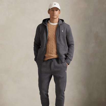 Double - Knit Full - Zip Hoodie - Vallum