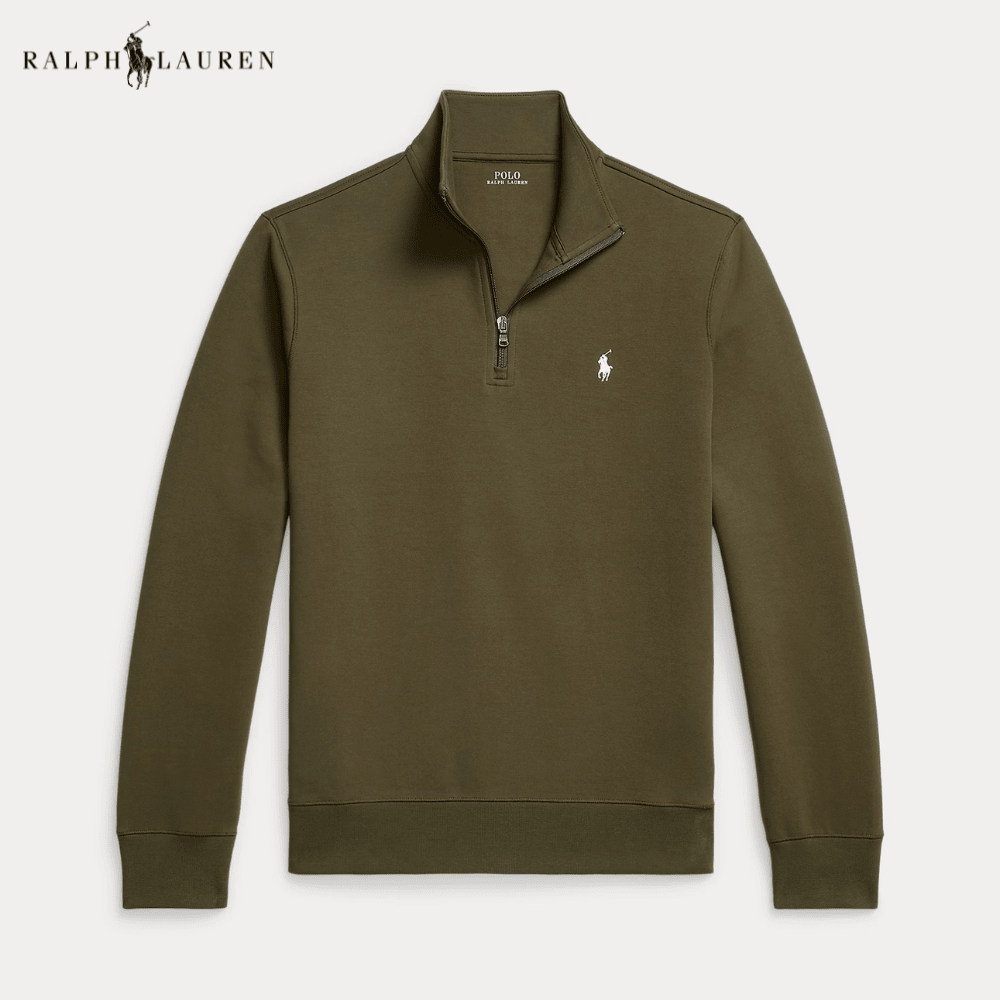 Double - Knit Quarter - Zip Pullover - Vallum