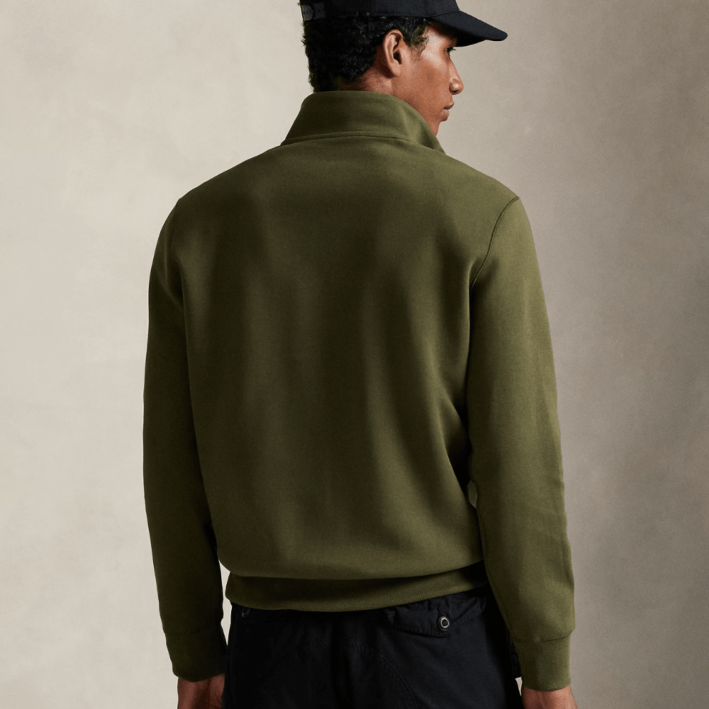 Double - Knit Quarter - Zip Pullover - Vallum
