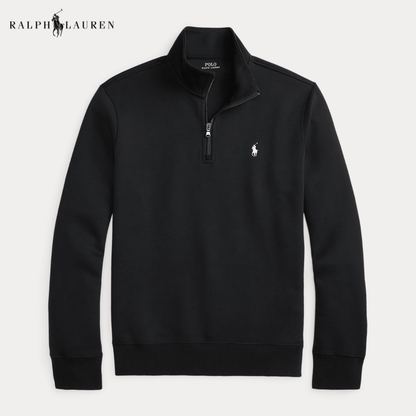 Double - Knit Quarter - Zip Pullover - Vallum