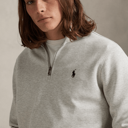 Double - Knit Quarter - Zip Pullover - Vallum