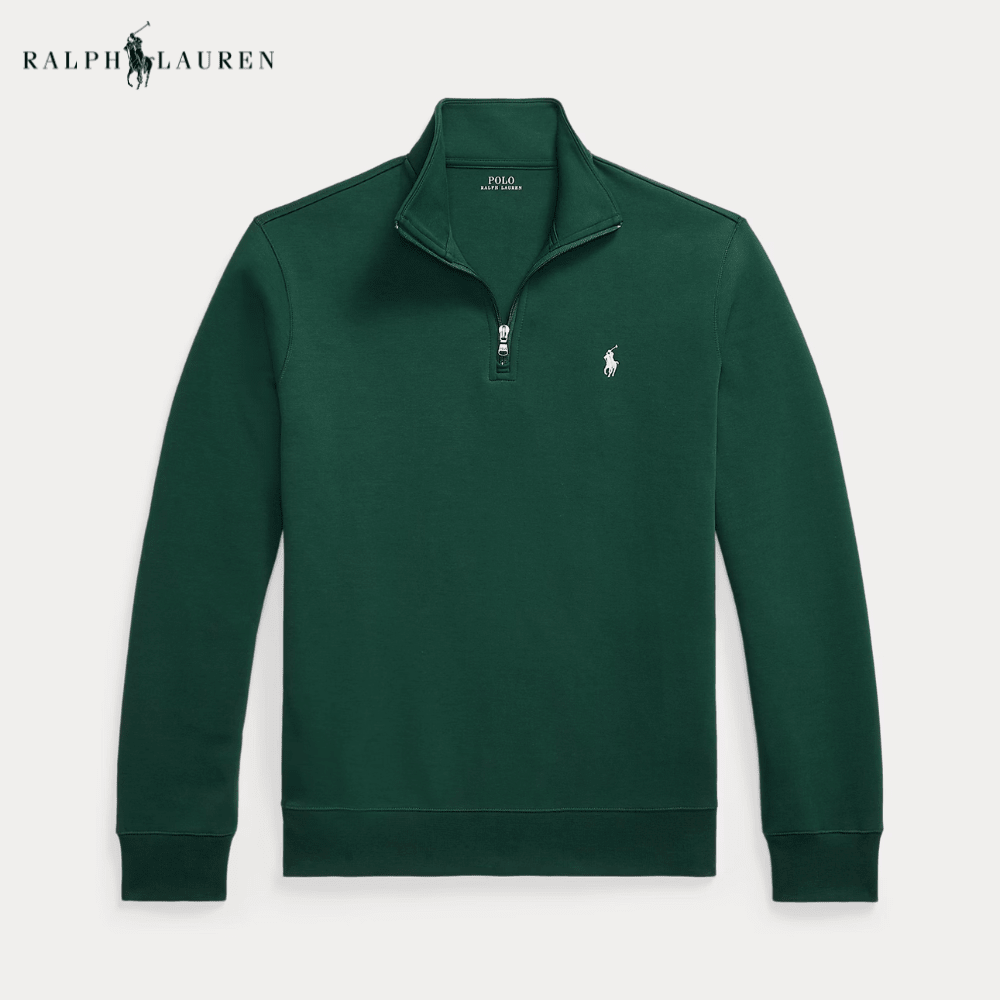 Double - Knit Quarter - Zip Pullover - Vallum