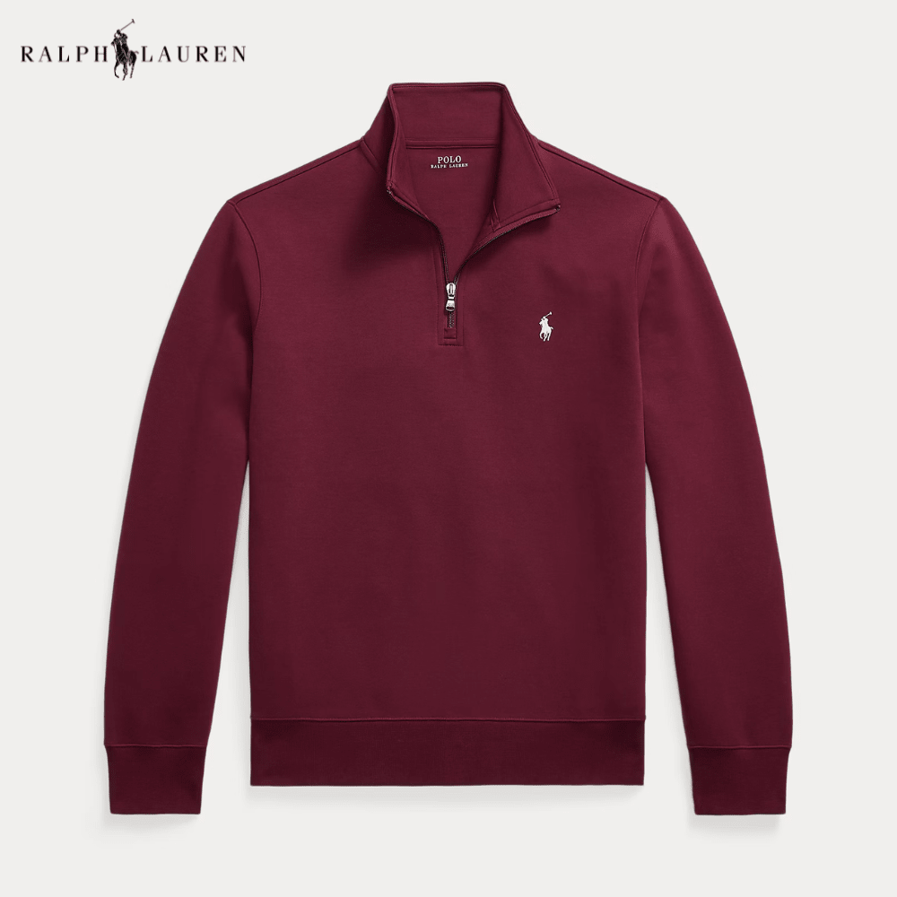 Double - Knit Quarter - Zip Pullover - Vallum