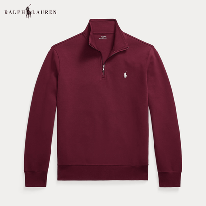 Double - Knit Quarter - Zip Pullover - Vallum