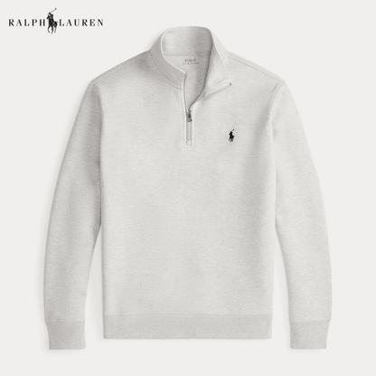 Double - Knit Quarter - Zip Pullover - Vallum