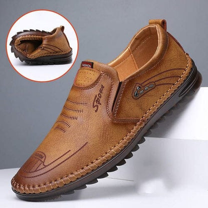 Italian Leather Shoe - Ultra Comfortable and Breathable - Vallum