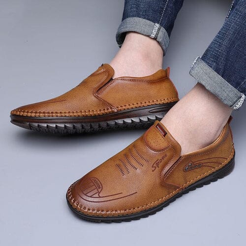 Italian Leather Shoe - Ultra Comfortable and Breathable - Vallum