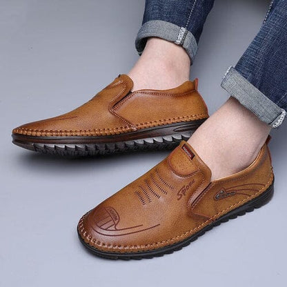 Italian Leather Shoe - Ultra Comfortable and Breathable - Vallum