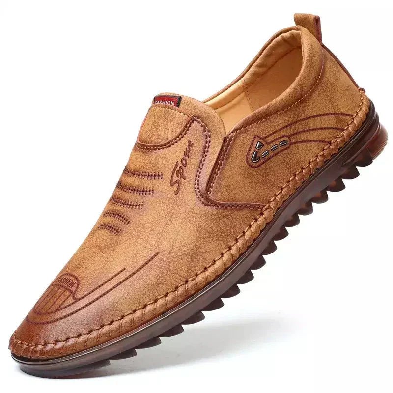 Italian Leather Shoe - Ultra Comfortable and Breathable - Vallum