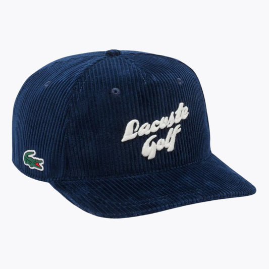 LC Embroidered Corduroy Golf Cap