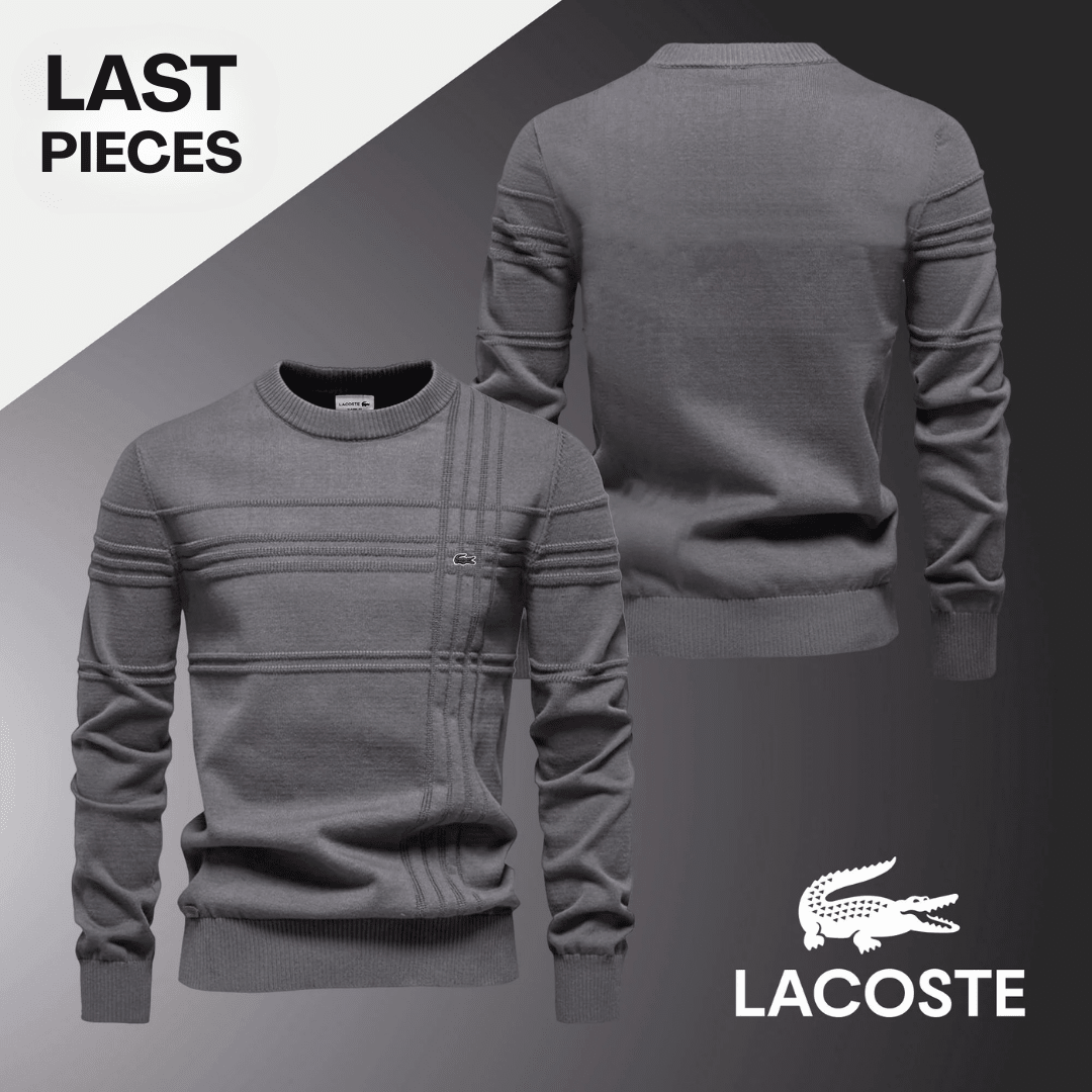 LC Textured Crew Neck Sweater + FREE GIFT - Vallum