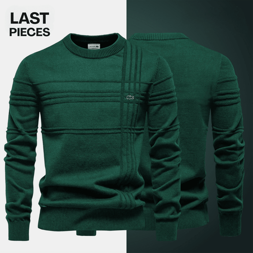 LC Textured Crew Neck Sweater + FREE GIFT - Vallum