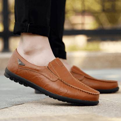 Leather Moccasin for Men Verno - Vallum